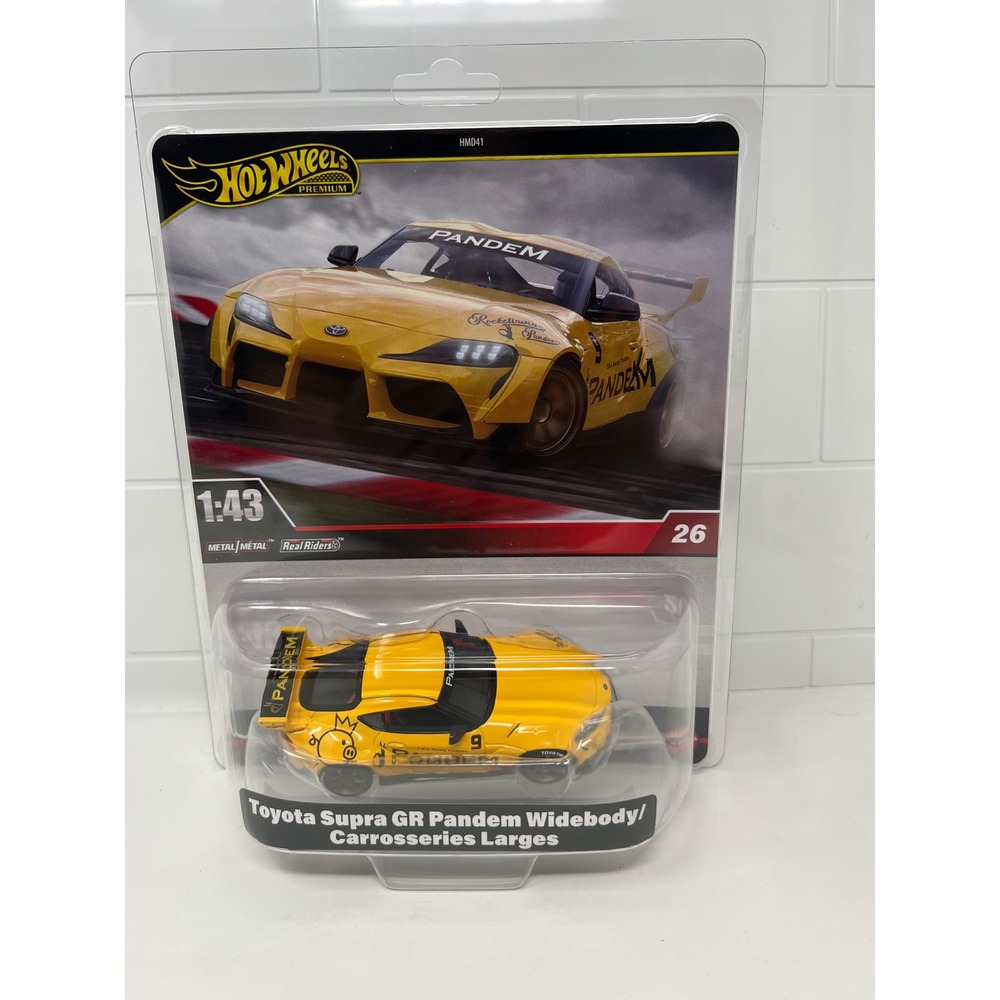 Hot Wheels Premium 1:43 Scale | Toyota Supra GR Pandem Widebody Carrosseries/L